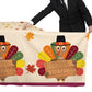 Gatherfun Turkey Thanksgiving Decorations, Disposable Tablecloth, Plastic Table Cover for Autumn Party Decorations and Thanksgiv