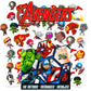Marvel Avengers Party Favors Super Set ~ Bundle Includes 295+ Avengers Stickers and 50 Avengers Temporary Tattoos for Kids | Mar