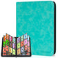 Old Canal Trading Card Binder  9 Pocket Card Album Folder Hold Up to 540 Cards  enhanced and Durable Zipper Binder  Cards Holder Album for MTG  TCG  Baseball Cards  Football Cards (Tiffany Blue)