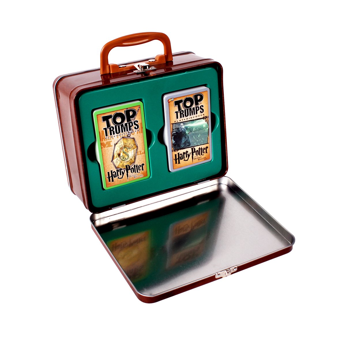 Slytherin Top Trumps Collector'S Tin Card Game,Harry Potter Slytherin Tin