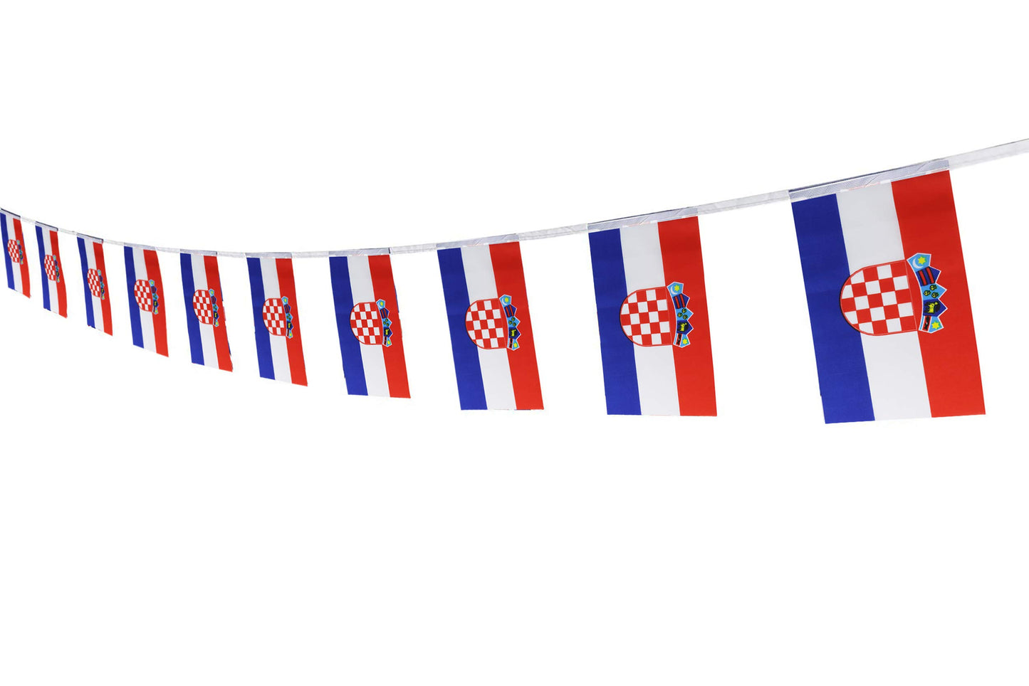 Croatia Flag Croatian Flag,100Feet/76Pcs National Country World Pennant Flags Banner,Party Decorations Supplies For,Bar,Indoor A