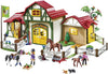 Playmobil Horse Farm Building Set - Standard Size - Multi-color Plastic - Model 6926