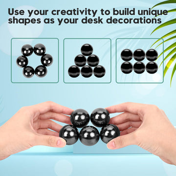 Magnetic Balls, 33Mm Magnetic Fidget Balls, Magnets Balls Fidget Toys For Adults, Executive Desk Toys Gift For Stress Relief And