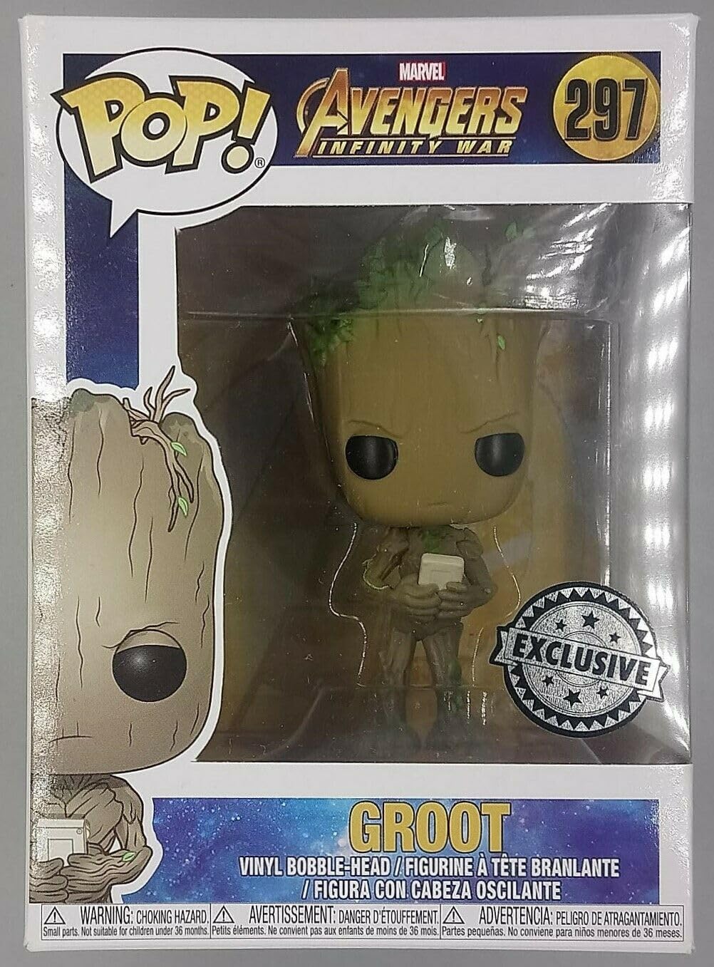 Funko Pop Vinyl Video Game Groot Exclusive Avengers Infinity War