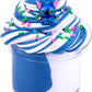 Christmas Blue Slime, Super Soft And Non-Sticky Butter Slime, Diy Slime Kit For Girls Boys, Kids Party Favors Slime Putty Toy