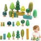 Jetmhh Wooden Tree Toys Balancing Stone Blocks | Wooden Sorting Stacking Balancing Stone Rocks | Stacking Toys For Toddlers 3+ |
