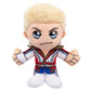 Bleacher Creatures WWE Cody Rhodes 8" Plush Toy - Soft Chibi Design, Crystal Velboa Polyester, Ideal for Fans