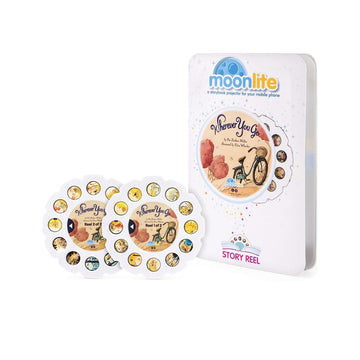 Moonlite Storybook Reels For Flashlight Projector, Kids Toddler | Wherever You Go | Story Reel Pack For 12 Months And Up