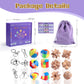 Femicgal Brain Teaser Puzzles For Adults And Kids, 18Pcs Puzzle Games Set, 3D Wooden Plastic Metal Puzzle, Unlock Interlock Mind