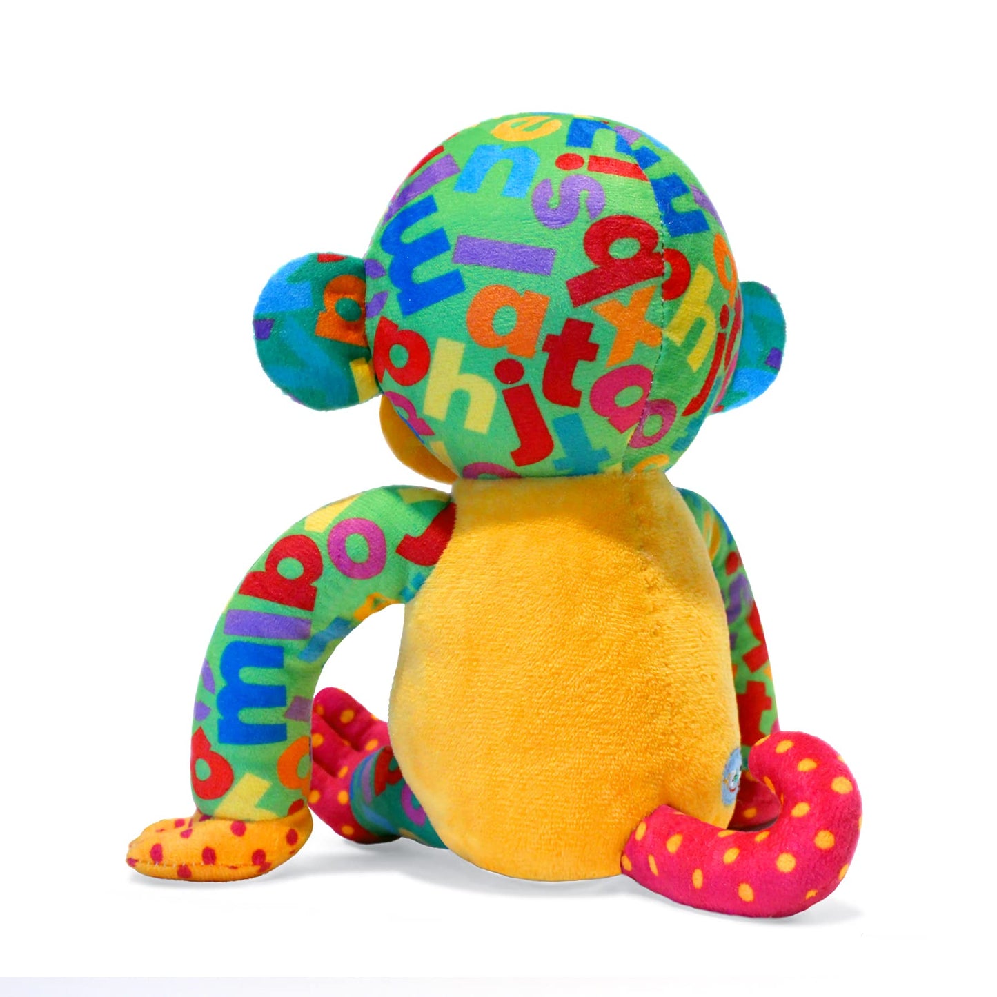 YOTTOY Contemporary Collection | Chicka Chicka Boom Boom Soft Stuffed Plush Monkey Toy -7.5
