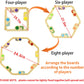Grhonior Marbles And Jokers Board Game Pegs And Jokers Real Solid Wood (Pine) Game Board Wooden For 2-8 Players 8 Game Boards 8
