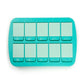 Genuine Fred Mini Match UP Snack Tray, Interactive Game for Kids, BPA Free, Teal, 8.5" x 6", Dishwasher Safe