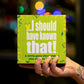 Hygge Games ...I Should Have Known That! Trivia Game Green, More Than 2 Players