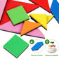 Kizh Travel Tangram Puzzle Book Game - Magnetic Jigsaw Shapes, 2Pcs, STEM Educational Toy for Kids & Adults, Model: kizhpz301