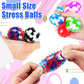 60Pcs Stress Balls, Squeeze Balls Bulk, Small Sensory Balls For Adults Stress Relief, Classroom Prizes, Halloween Party Favors,