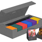 Ultimate Guard Superhive 550+, Deck Case For 550 Double-Sleeved Tcg Cards, Grey, Compatible With Boulders, Magnetic Closure & Microfiber Inner Lining