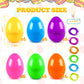 Rosaui 3.5    Fillable Easter Eggs, 36Pcs Empty Plastic Eggs - 6 Bright Colors - Holiday Candy & Surprises Gift Box - Easter Bas