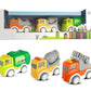 Galaxy Hi-Tech Construction City Vehicle Toy Set - Set Of 3 Pull Back Vehicles For Kids 3+ Years - Enhances Hand-Eye Coordinatio