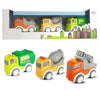 Galaxy Hi-Tech Construction City Vehicle Toy Set - Set Of 3 Pull Back Vehicles For Kids 3+ Years - Enhances Hand-Eye Coordinatio