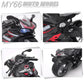 Toy Motorcycle,Pull Back Motorcycle Toy With Sounds And Lights ,1:12 Scale Motorcycle Model Toy For Kids, Pull Back Vehicle For
