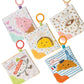Sweet Soothie Crinkle Teether Toy With Baby Paper And Squeaker, 6 X 6-Inches, Chippy Cookie