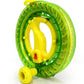 Hengda Kite Green Professional Outdoor Kite Line Winder Winding Reel Grip Wheel With Flying Line String Flying Tools With Lock,K