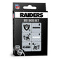 Las Vegas Raiders Nfl Dice Set