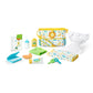 Melissa & Doug Mine To Love Travel Time Play Set For Dolls With Diaper Bag, Bottle, Sunscreen, More (17 Pcs) - Baby Doll Accesso