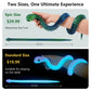 Nemoro 3D Printed Articulated Snake - 29.5'' Crystal-Like Movable Snake- Realistic Slithering Design, Collectible Articulated Mo