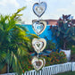 DREARK Wind Spinner for Outdoor & Indoor Decorations, Highly Reflective Double-Sided Bird Reflectors, Christmas Thanksgiving Orn