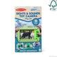 Melissa & Doug Rocky Mountain National Park Sights and Sounds Wooden Toy Camera Play Set - FSC Certified