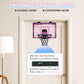 Indoor Basketball Hoop With Electronic Scoreboard And Led Light, Pink Over The Door Basketball Toy, For Kids Aged 4, 5, 6, 7, 8+