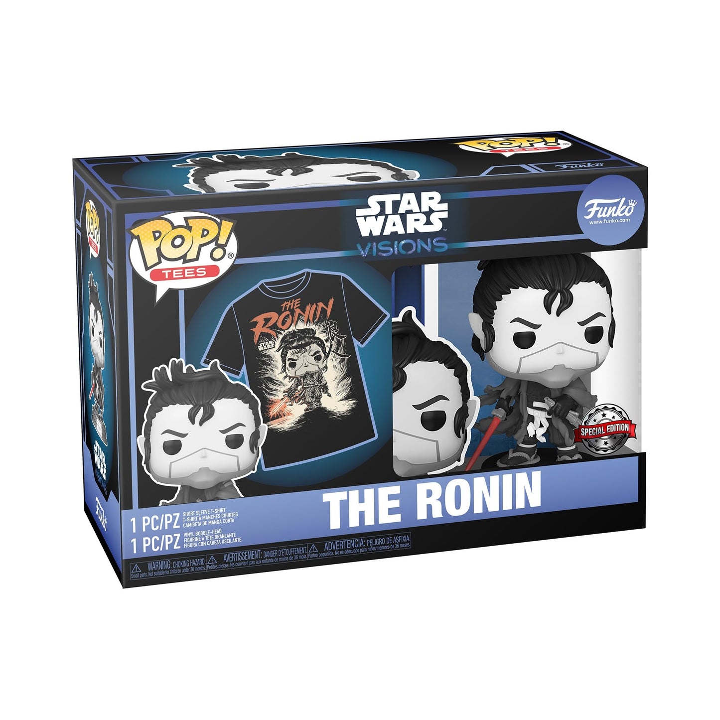 Funko Pop! & Tee: Star Wars - Kyoto - Extra Large - (Xl) - T-Shirt - Clothes With Collectable Vinyl Figure - Gift Idea - Toys An