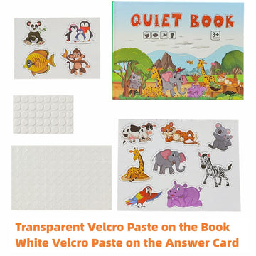 Mikneke Diy Montessori Quiet Book For Toddlers, Montessori Busy Book For Kids To Develop Learning Skills, Montessori Learning Ma