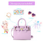 Mibasies Kids Purse For Little Girls Gift Toddler Crossbody Handbags(Purple)