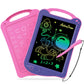 HOMESTEC Astrodraw Drawing Pad Toys, Colorful LCD Writing Tablet for Kids, Doodle Board for Toddlers 3 4 5 6 Years Old, Travel S