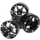 4Pack Vgoohobby 1.9 Metal Beadlock Wheels RC Wheel Rim Set 6-Spoke Compatible with Traxxas TRX4 Axial SCX10 AXI03007 Tamiya CC01