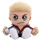 Bleacher Creatures WWE Cody Rhodes 8" Plush Toy - Soft Chibi Design, Crystal Velboa Polyester, Ideal for Fans