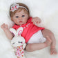 WOOROY Realistic Reborn Baby Dolls - 18 Inch Lifelike Newborn Baby Girl, Real Baby with Soft Weighted Body, Real Life Reborn Dol