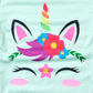 Matching Girls&Doll Pajamas Mint Green Unicorn Pjs Sets 18-Inch Dolls Night Shirts,Size 8 9