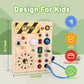 Busy Board ?Plus Version? with 23 LED Light Montessori Toy for 1+ Year Old Engaging Sensory Board for Fine Motor Skills Gifts & Travel Toys for Toddlers 1-3