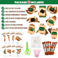 Ciyvolyeen Sloth Sewing Craft Kit Jungle Animal Diy Craft Sewing Kit For Girls And Boys Educational Sewing Kits For Kids Age 8 9 10 11 12 Craft Kit Includes 8 Projects
