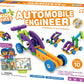 Thames & Kosmos Kids First Automobile Engineer Kit | STEM Toy | 32-Page Storybook | Ages 3+ | Gold | Model 567006