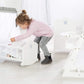 Roba Doll Cradle Set: Stella - Star, Gray & White - Includes Hanging Mobile, Pillow, Blanket & Canopy, Children'S Pretend Play, Ages 3+