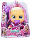 Cry Babies Kiss Me Stella - 12' Baby Doll | Deluxe Blushing Cheeks Feature | Shimmery Changeable Outfit With Bonus Baby Bottle, For Girls And Kids 18M And Up