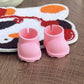 17Cm Doll Clothes For Doll, Outfits Costumes Compatible With Dolls Keychain Accessories (Small Pink Crawler Suit)