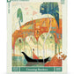 New York Puzzle Company 1000 Piece Jigsaw Puzzle - Victo Ngai Crossing Borders - Cardboard - Blue and Green - Family Game Night Fun