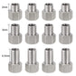 INJORA M2.5 M3 M4.5 Long Wheel Nuts for TRX4M Upgrade Parts 1/18 RC Crawler,12pcs