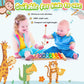 Lovestown Wooden Xylophone Musical Toy, 8 Rainbow Keys, 2 Mallets, Educational Instrument For Toddlers