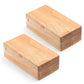 Zhanmai 2 Pack Christmas Puzzle Box Gift Wooden Magic Impossible Dovetail Box Secret Money Box Mini 3D Brain Teaser Box for Valentines Girlfriend Cash mature-themeds Teens (Wood Color Rectangle)